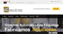 Desktop Screenshot of mecatronic.es